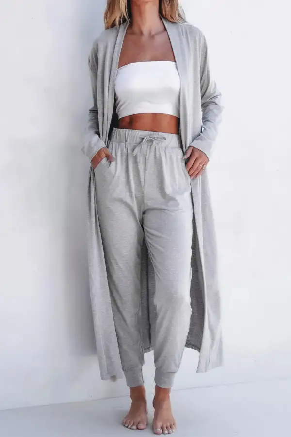 Long Comfortable Everyday Pajama Set