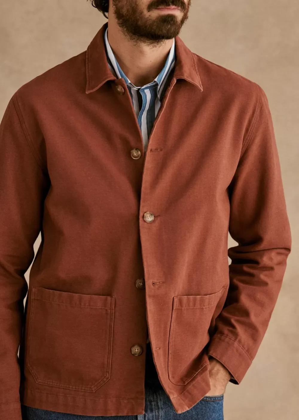 Plain Slight Stretch Jacket