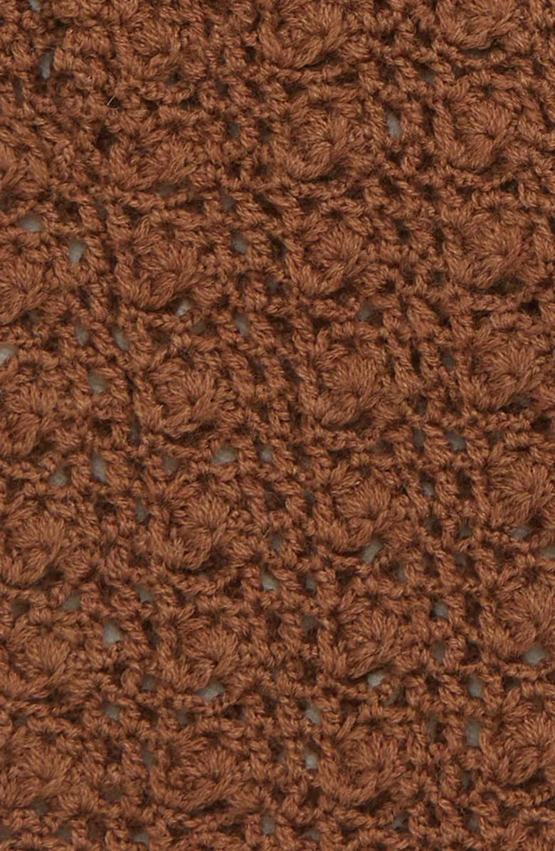 Hand Crochet Merino Wool Gloves
