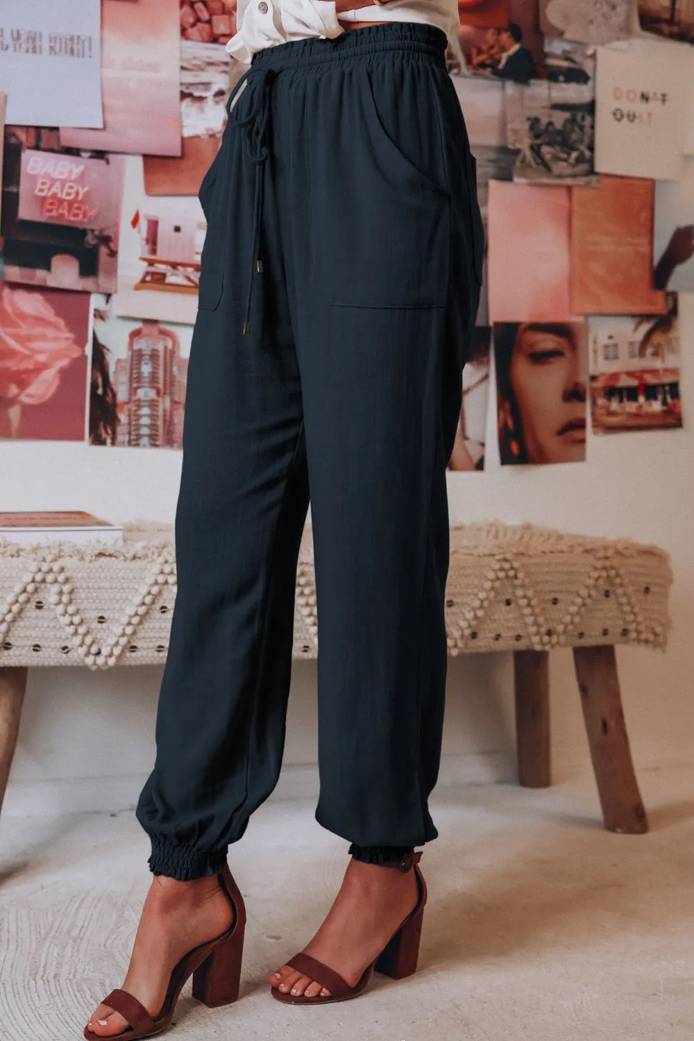 Relaxed Refined Pocketed Jogger Pants