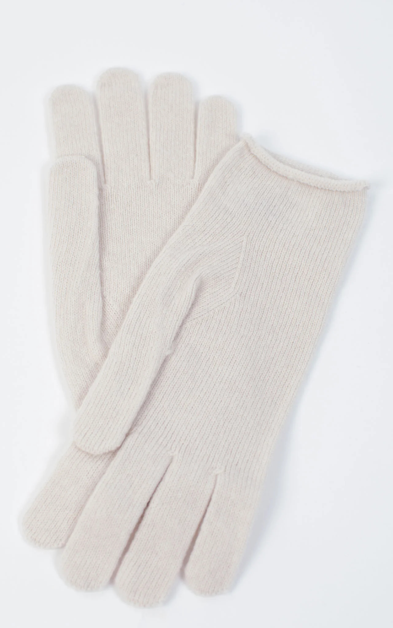 Small Solid Color Delicate Cashmere Gloves