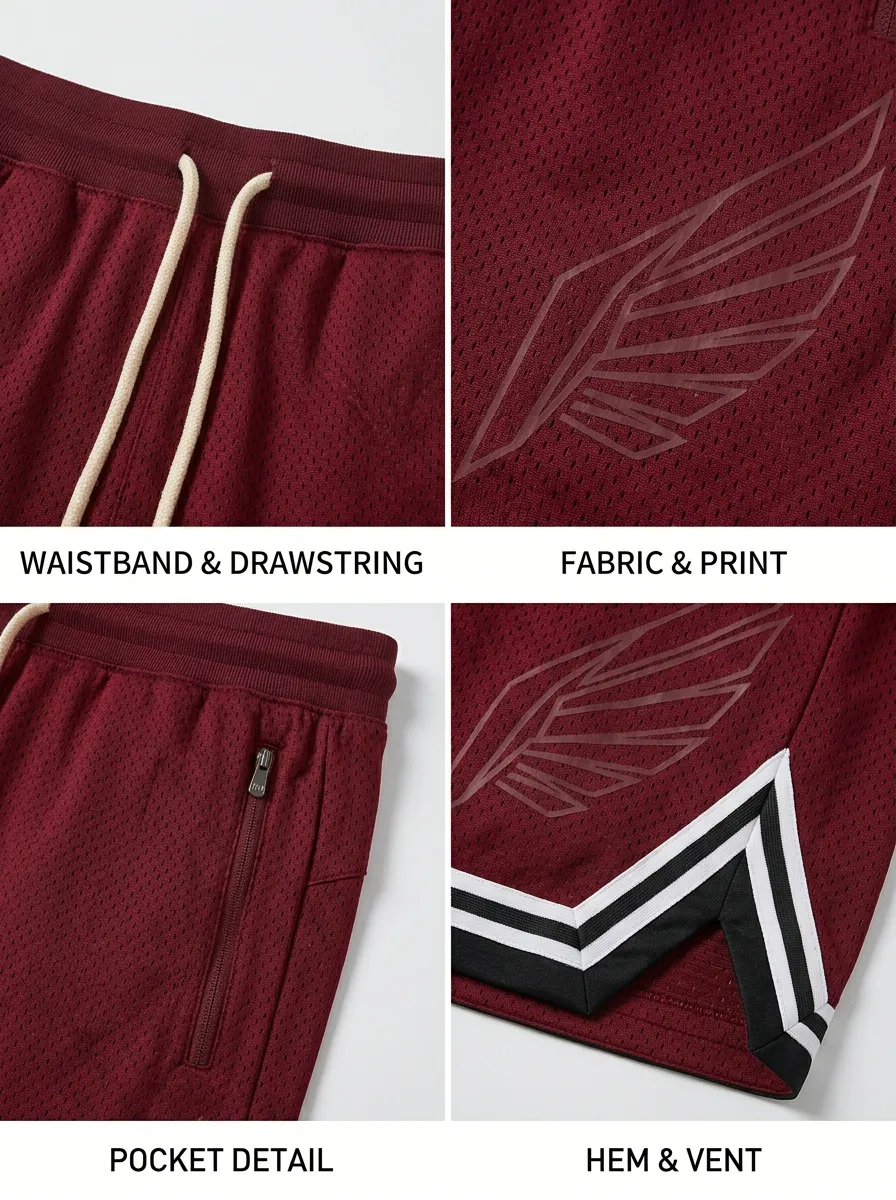 Active Training Look Men's Basketball Shorts