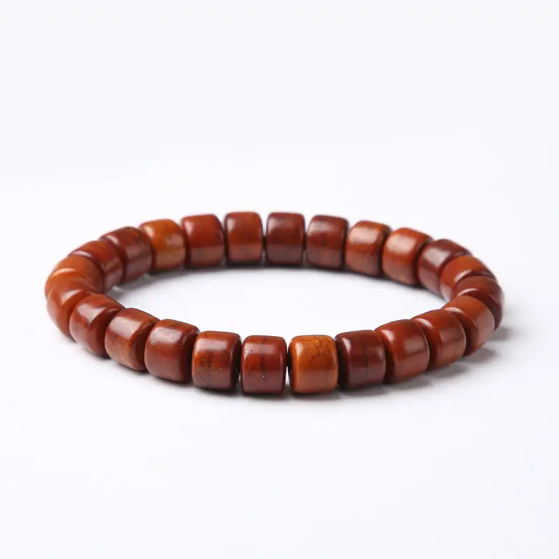 Bone Beads Eyed Dzi Bead Sheep Horn Bracelet