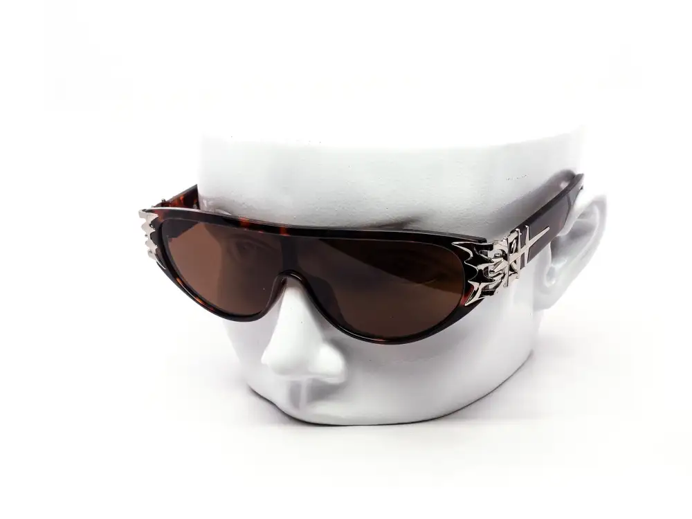12-Pack Chunky Shield Heart Sunglasses
