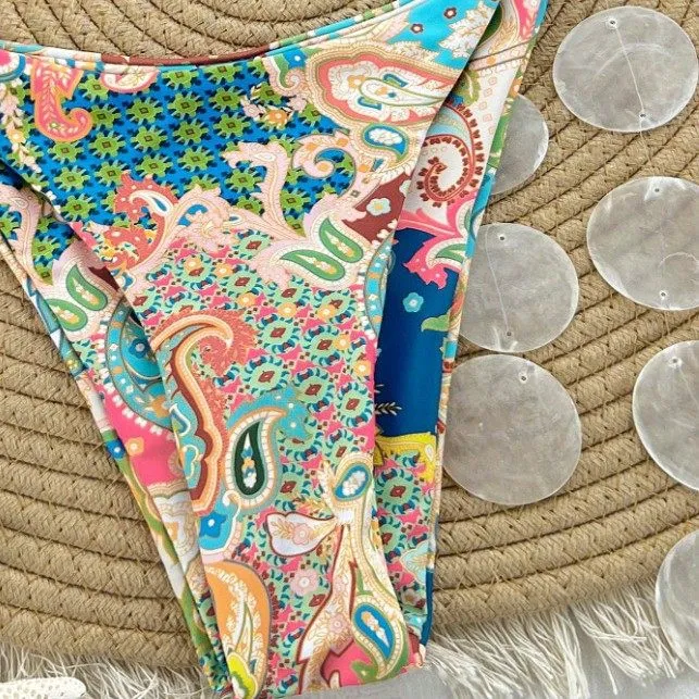 New Women S Bikini Swimwear with Fashion Print