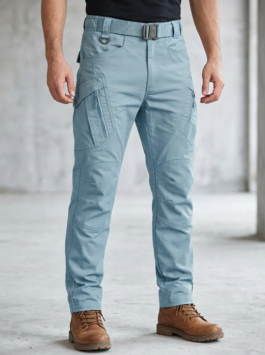 Everyday Multi-Pocket Cargo Tactical Street Look Unisex Tactical Cargo Pants