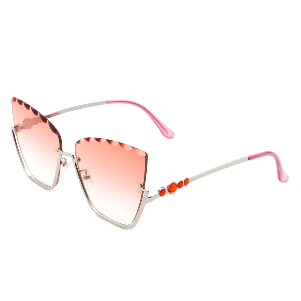 Cat Eye Square Frame Sunglasses