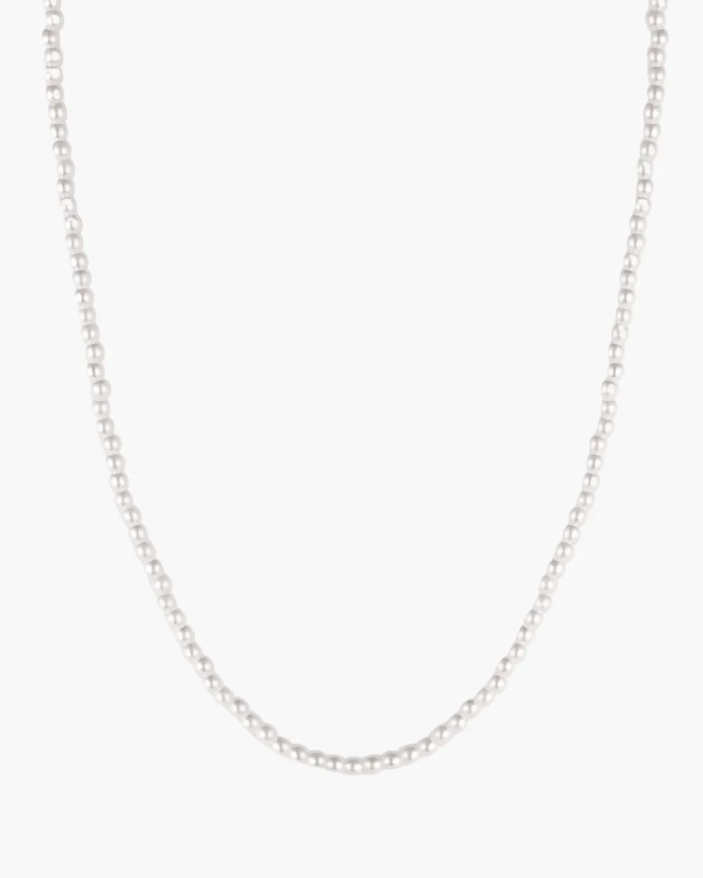Textured Pearl Necklace