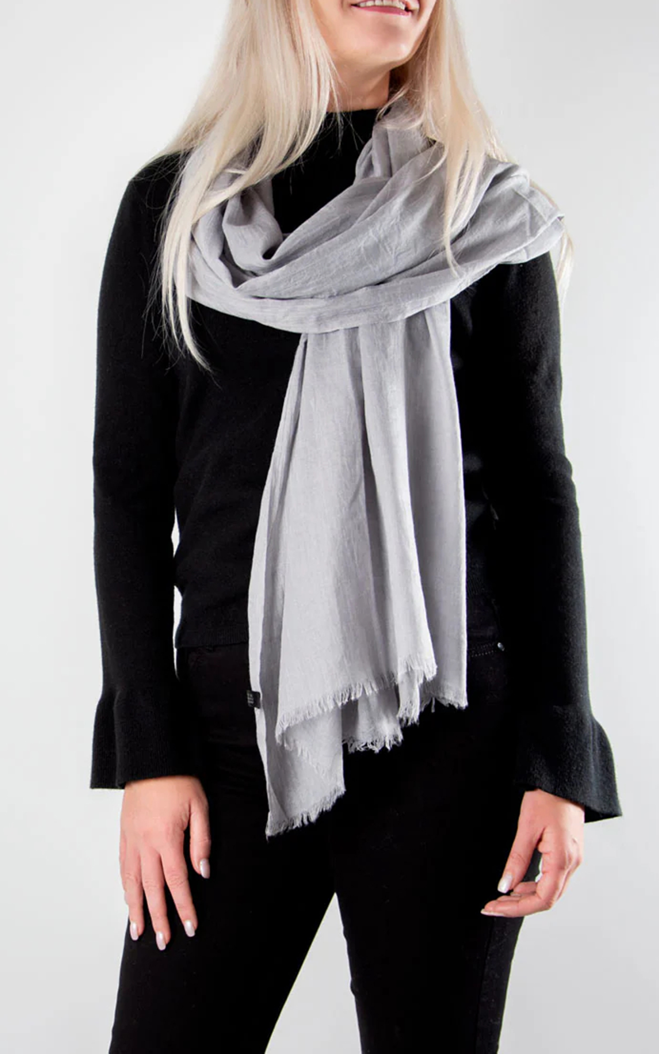 Sweet Girl Style Skin-Friendly Cotton Scarf