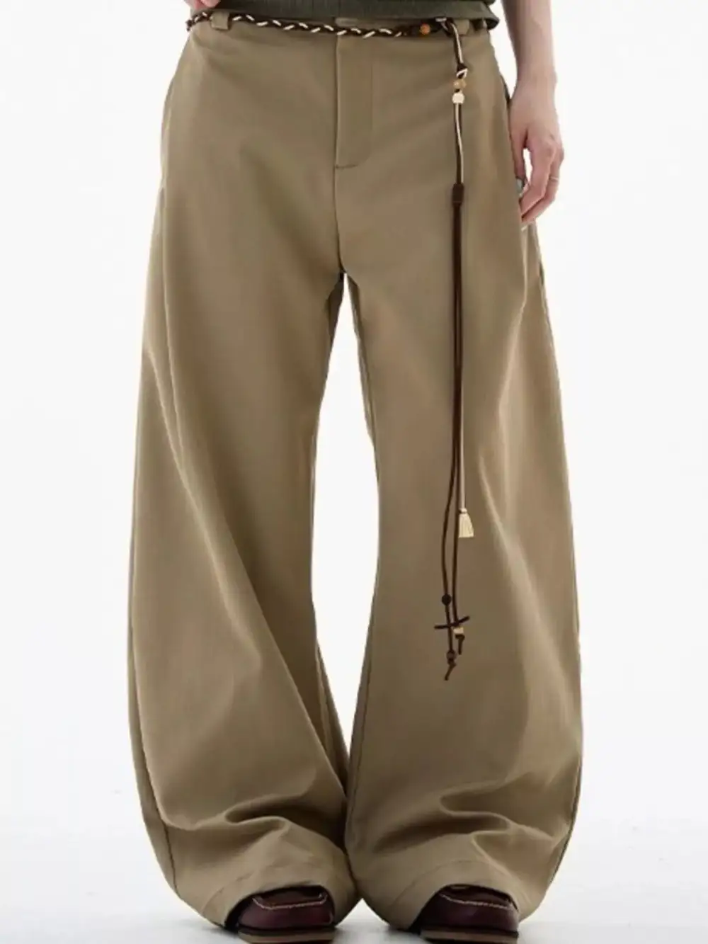 Refined Men's Plus Size Wide Leg Casual Pants