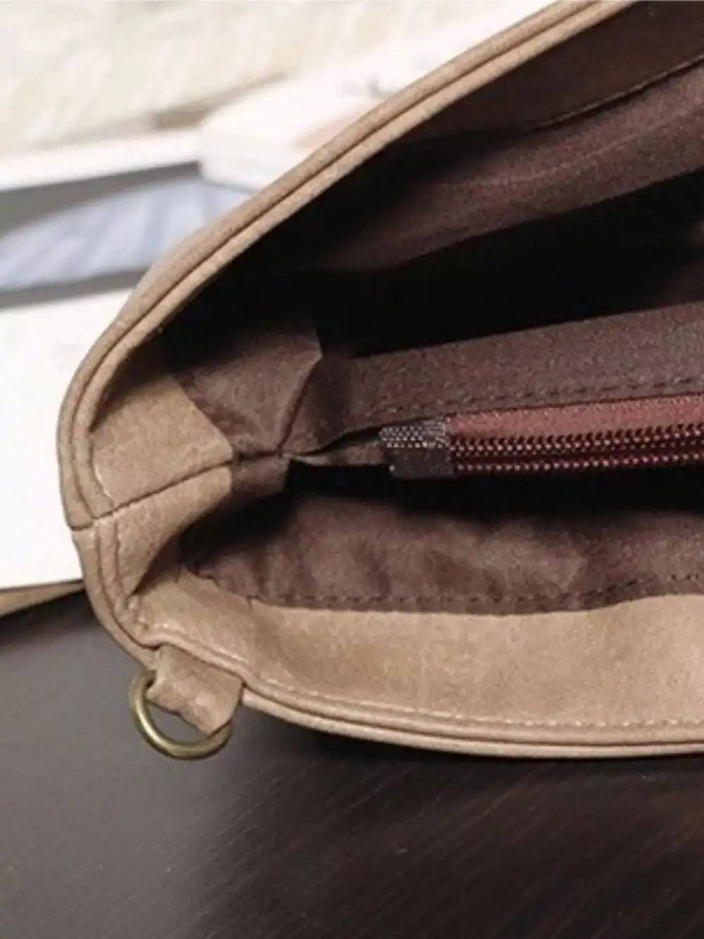 PU Leather Square Crossbody Bag