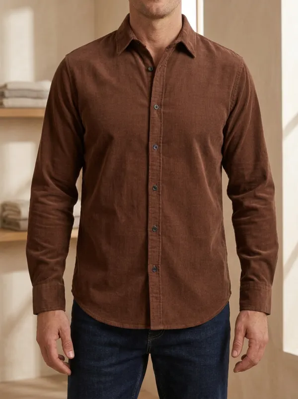 Modern Long-Sleeve Men's Long-Sleeve Shirt