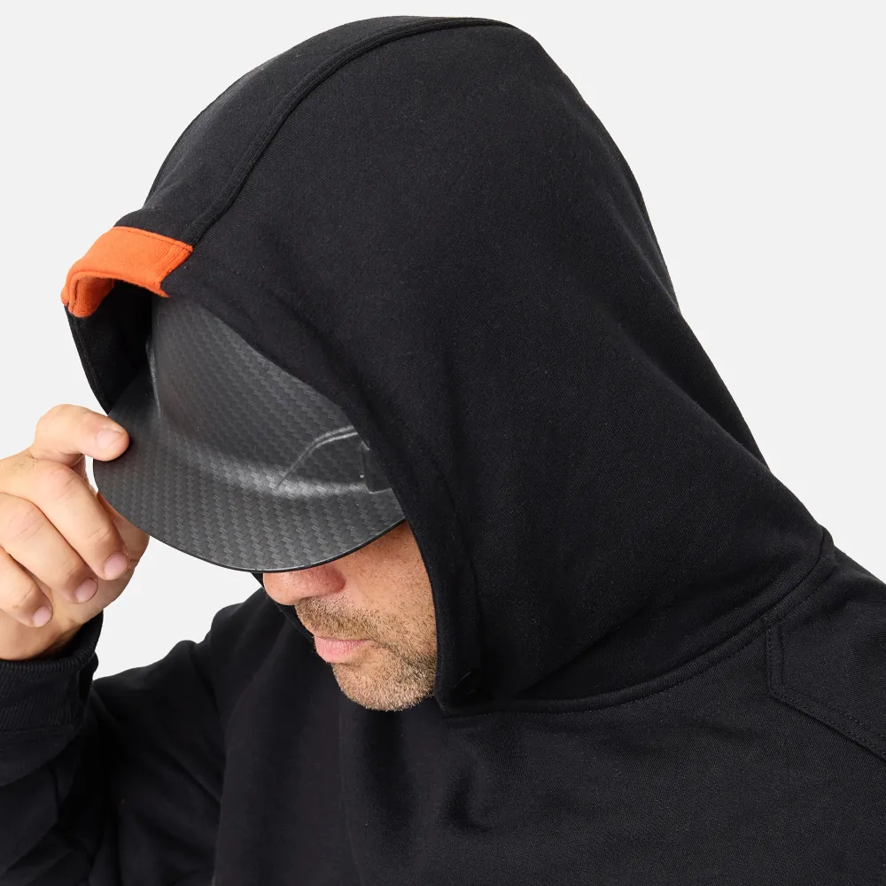 The Shevlin Hoodie Men's Water Resistant Workwear Hoodie  Midweight Fabric, DWR Finish & Hard Hat-Compatible Hood