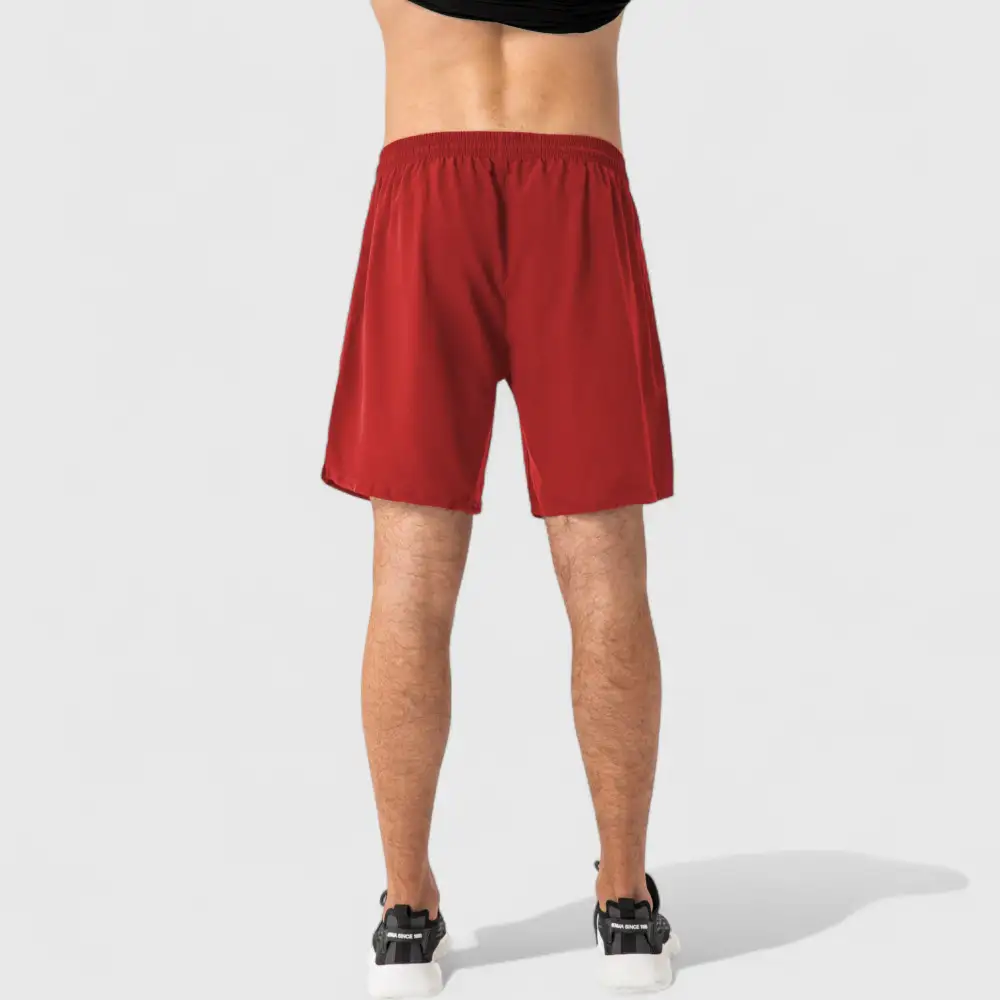 Refined Elastic-Waist Men's Athletic Shorts