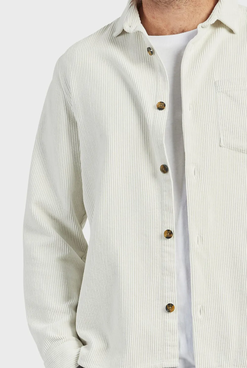 Lebowski Cord Overshirt-Navy