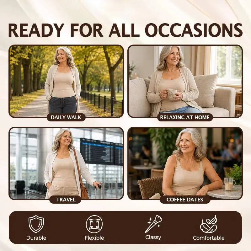 Built-In Comfort Bra Tank Top