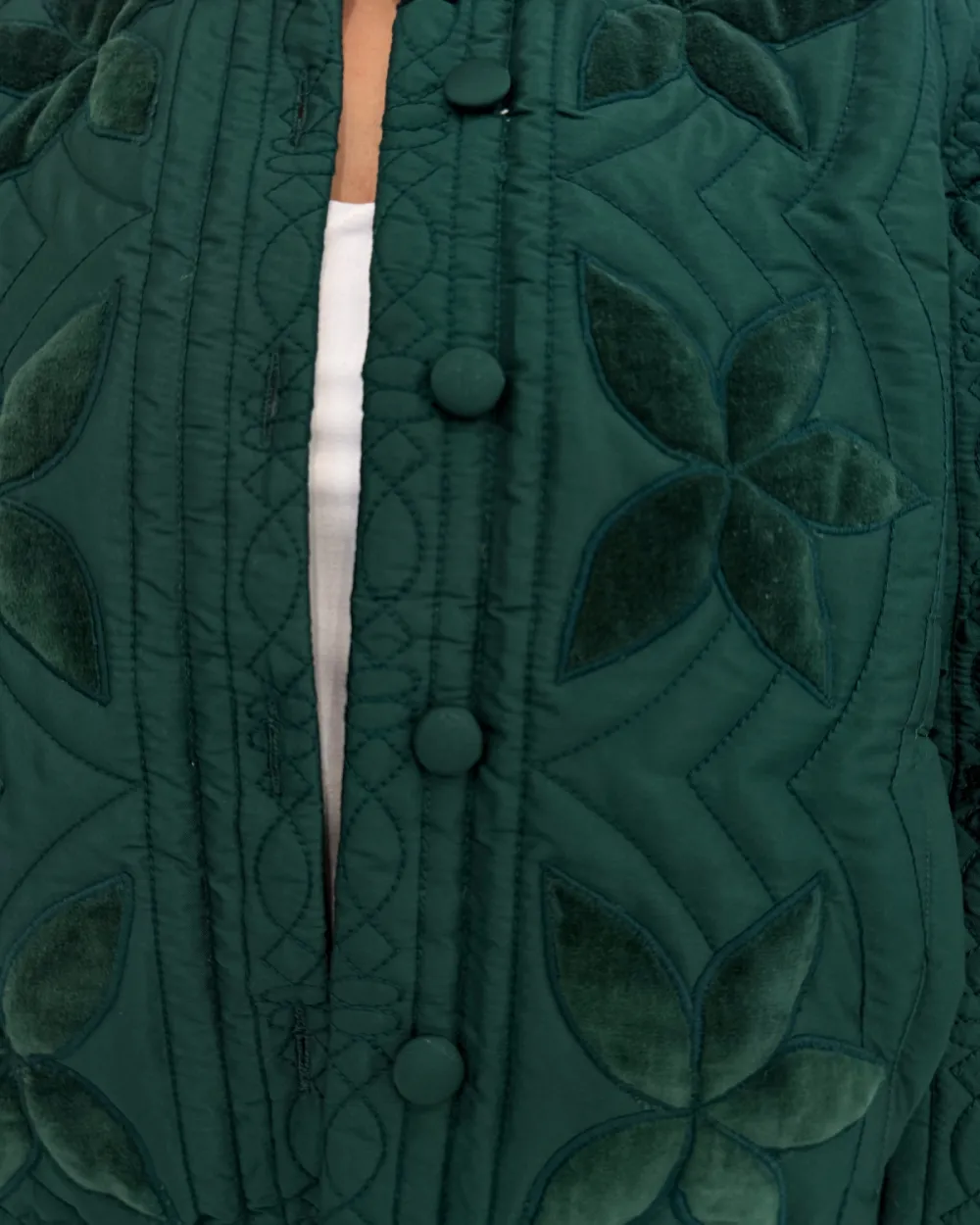Velvet Quilted Jacket