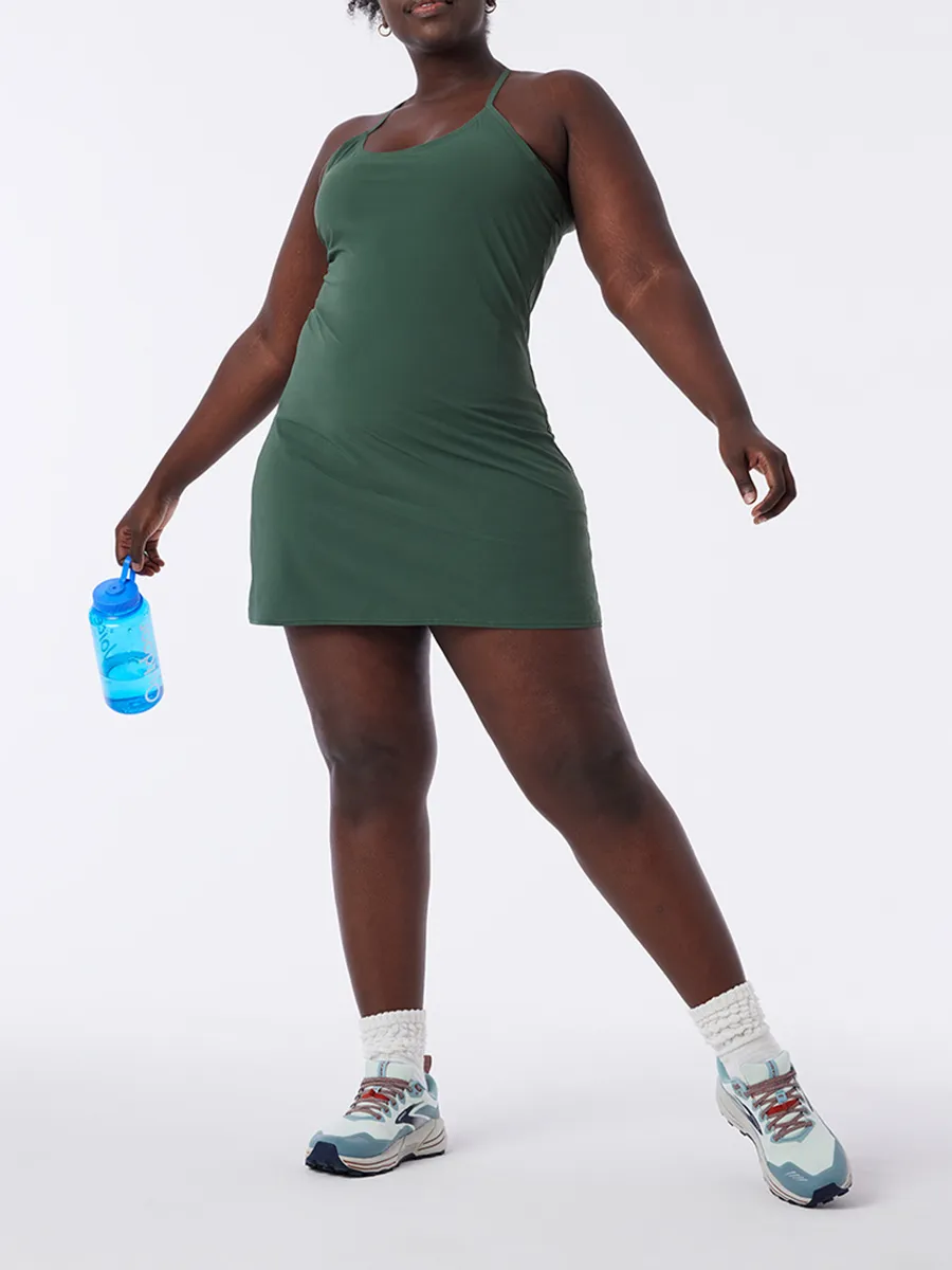 Solid Exercise Dress