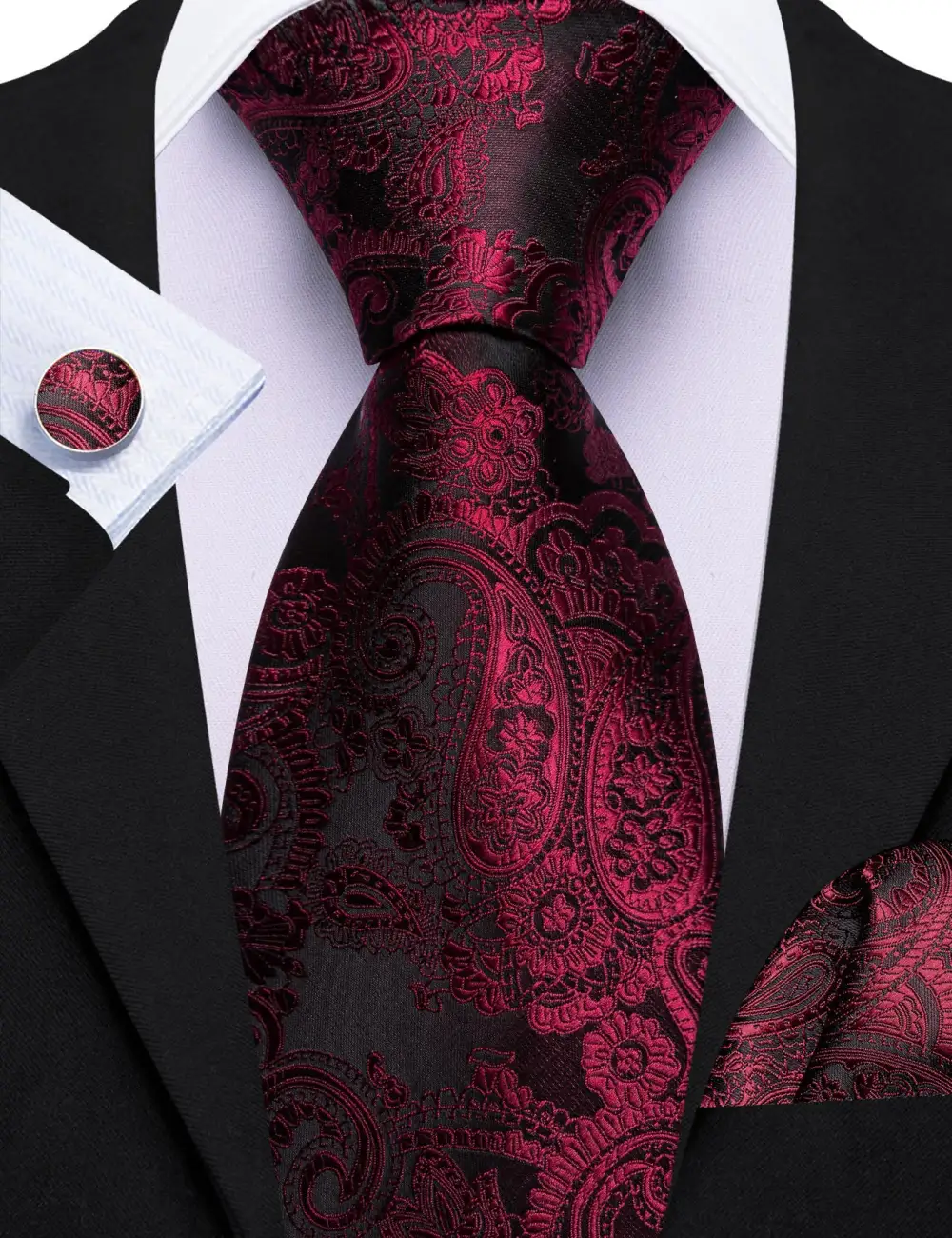 Heritage Paisley Silk Necktie Set