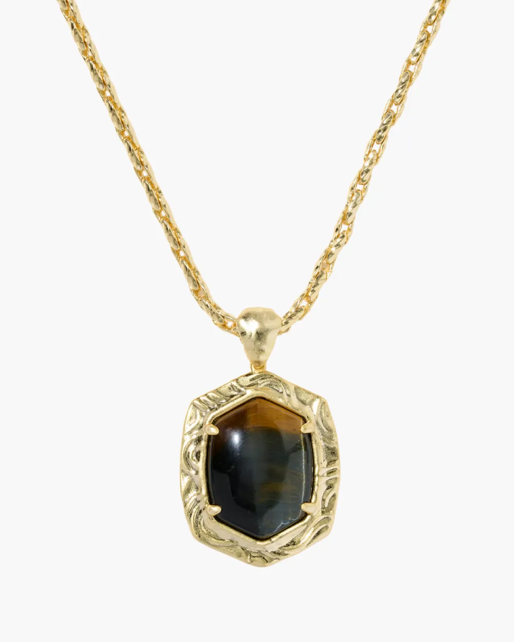Tiger Striped Daphne Necklace