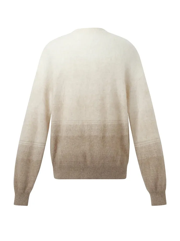 Brushed Cashmere Gradient Women Sweater