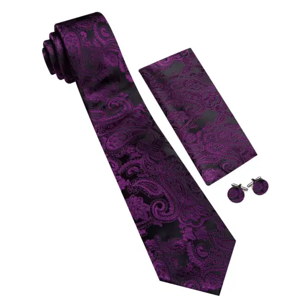 Heritage Paisley Silk Necktie Set