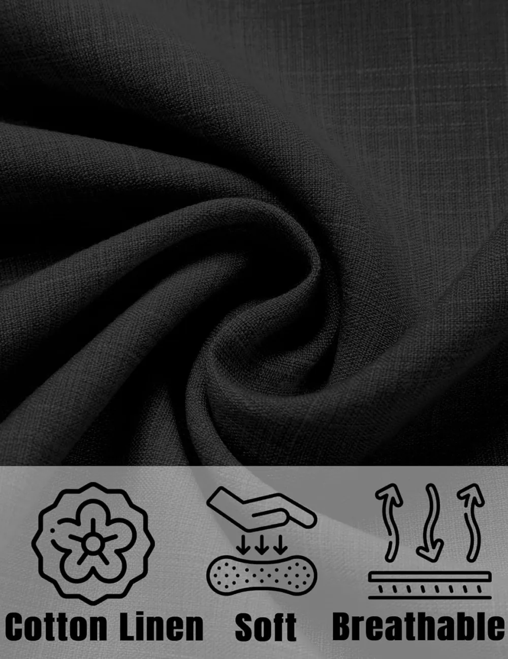 Men's Linen Shirts Short Sleeve Casual Shirts Button Down Shirt for Men Beach Summer Wedding Shirt