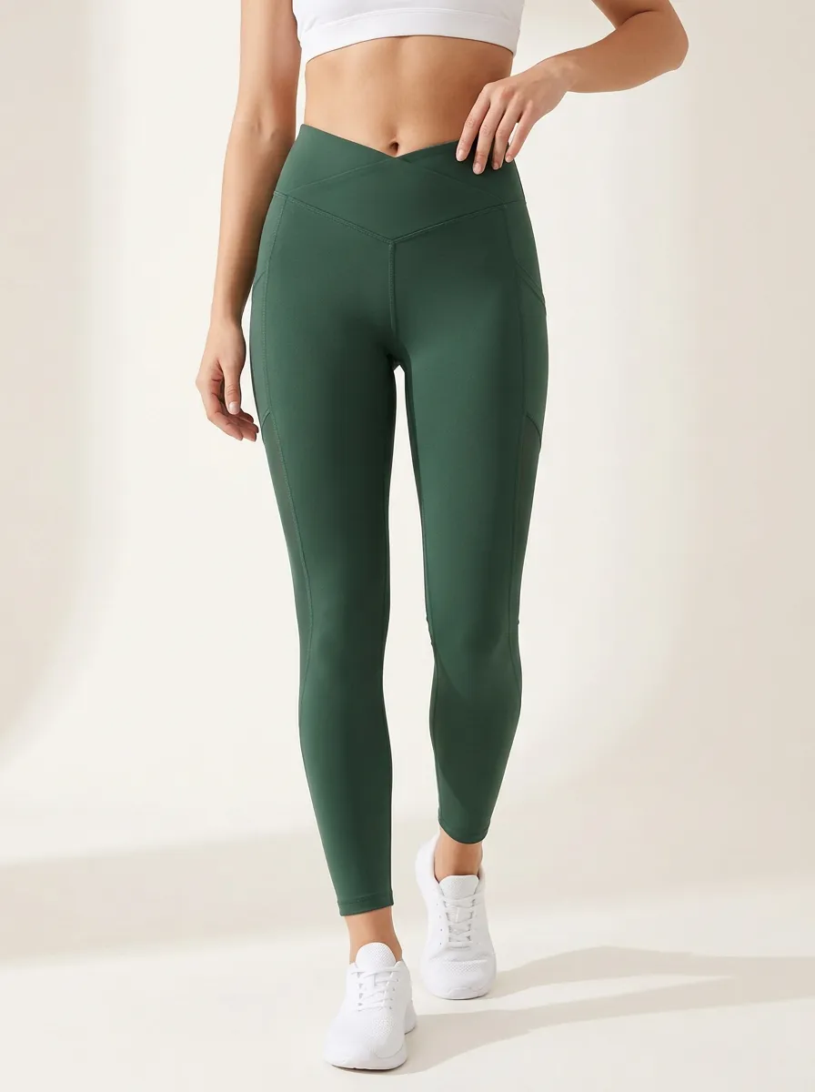 Sleek Shaping Pocket Detail Sculpting Leggings