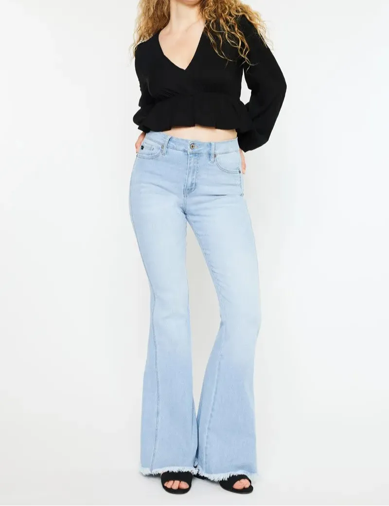 High Rise Elevated Flare Jeans