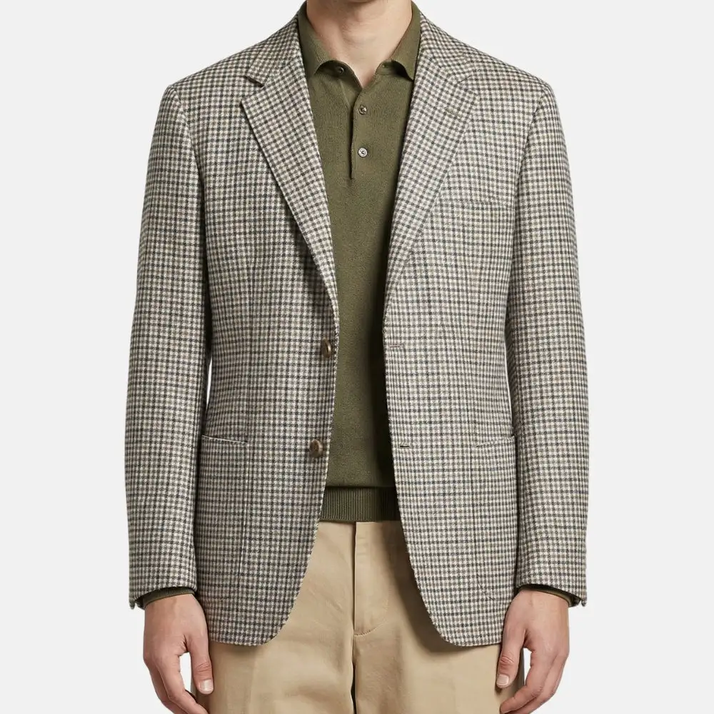 Modern Cashmere Wool Blazer Jacket