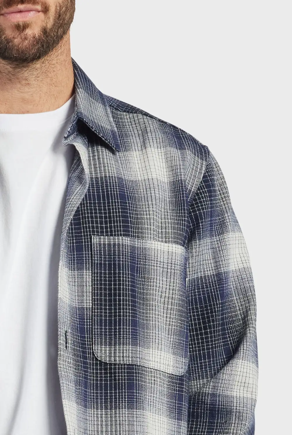 Oban Overshirt-Midnight navy
