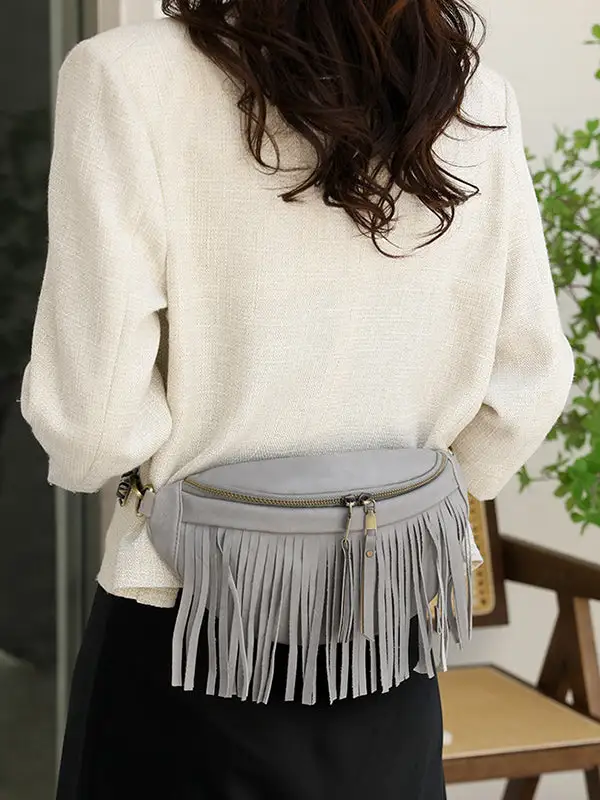 Vintage Geometric Crossbody Bag