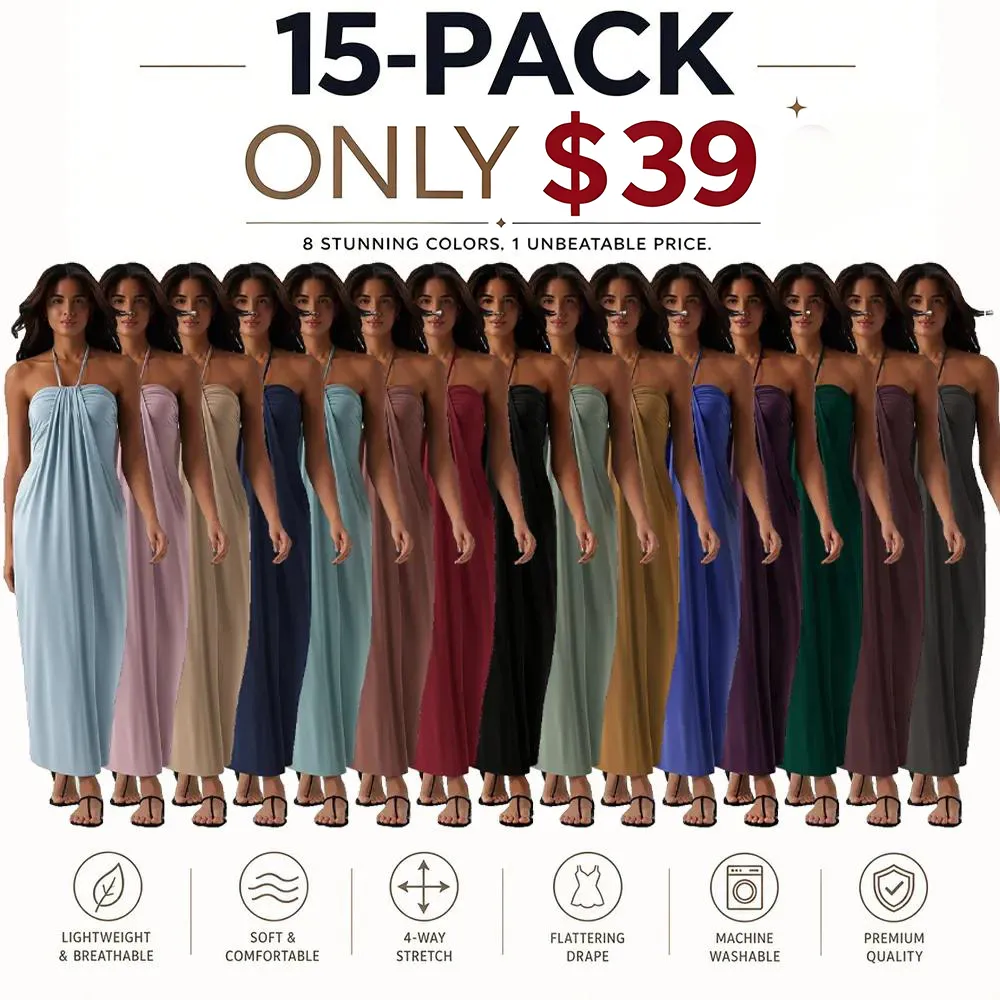 Halter Tie Back Maxi Dress with Pockets