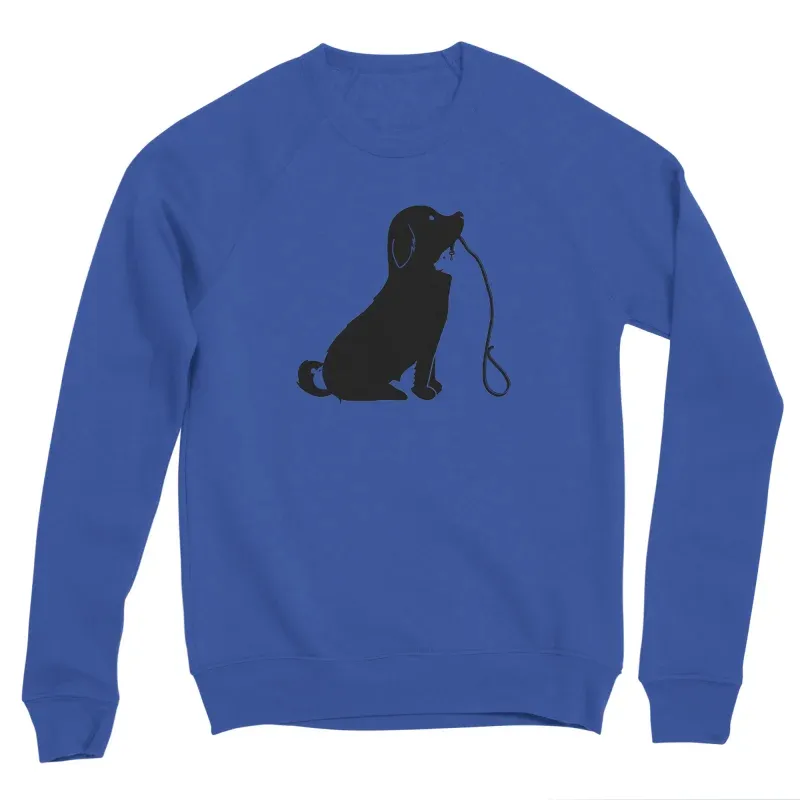 Minimalist Puppy Silhouette Sweatshirt