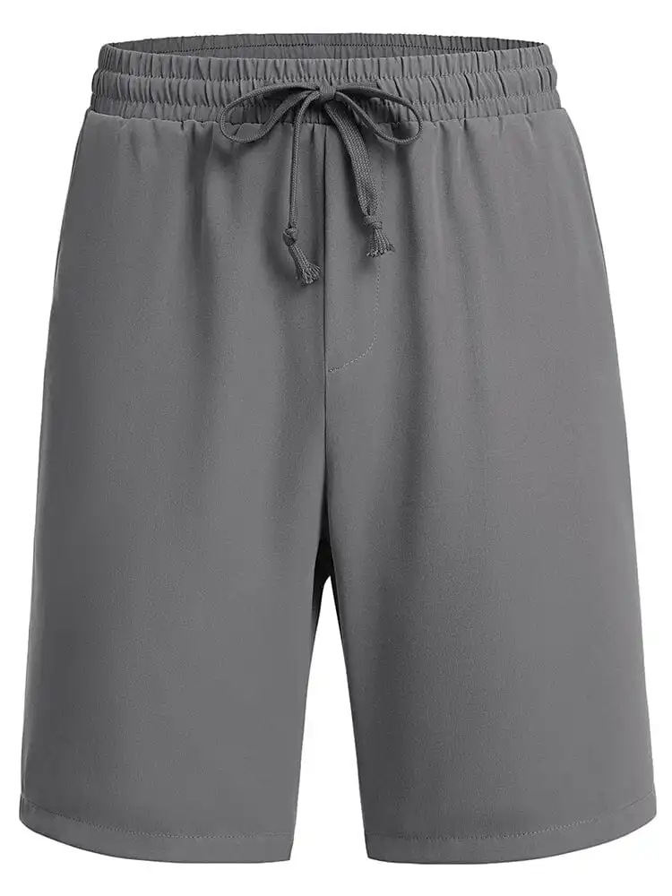 Men's Casual Elastic Waist Shorts