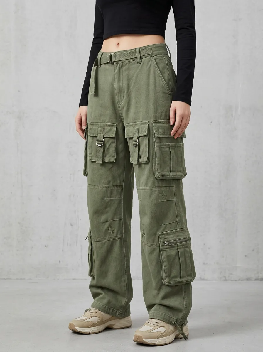 Movement Utility Style Multi Pocket Finish Women's Multi Pocket Cargo Pants