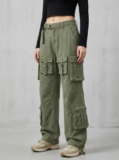 Movement Utility Style Multi Pocket Finish Women's Multi Pocket Cargo Pants