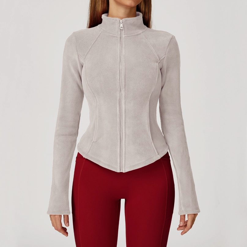 High Collar Full-Zip Jacket