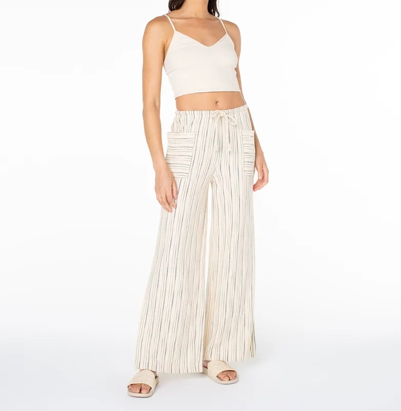 Clean Waist Woven Pants