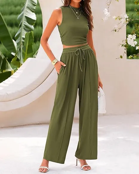 🔥Women's Summer Two-Piece Set🔥8-Sets - All Colors Included