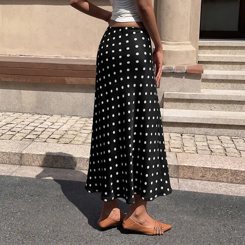 Women's Polka-Dot Summer Skirt