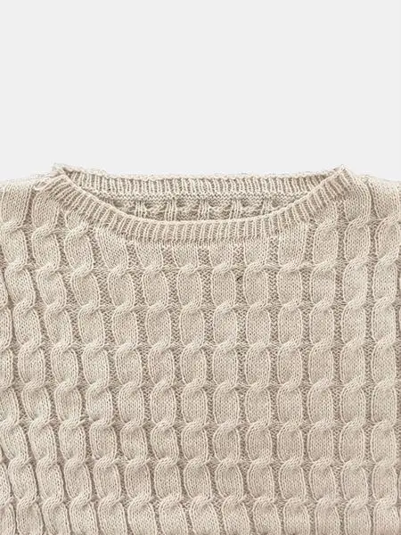 Women's Solid Sweater & Pants Set
