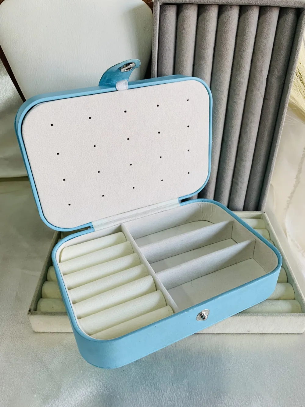 Jewelry Rings and Earrings Storage Box