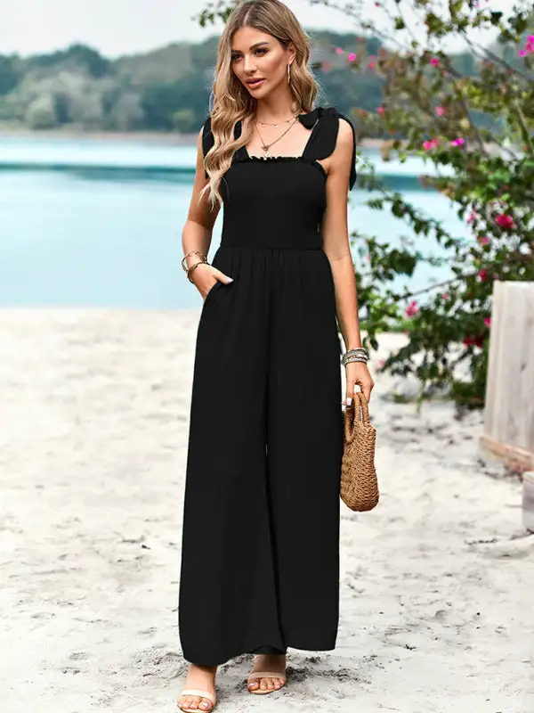 Clean High Waist Wrap Chest Spaghetti Accessory