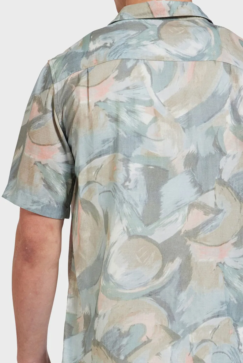 Floral Print Short Sleeve Shirt