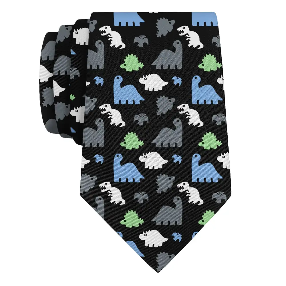 Dinosaur Pattern Necktie