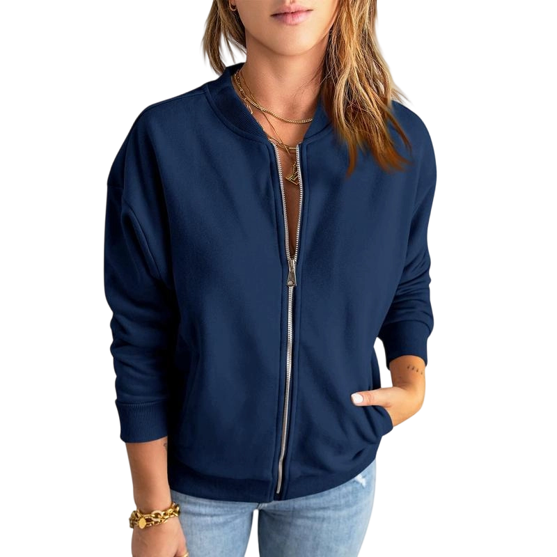 Women's Zipper Sweatshirt Jacket