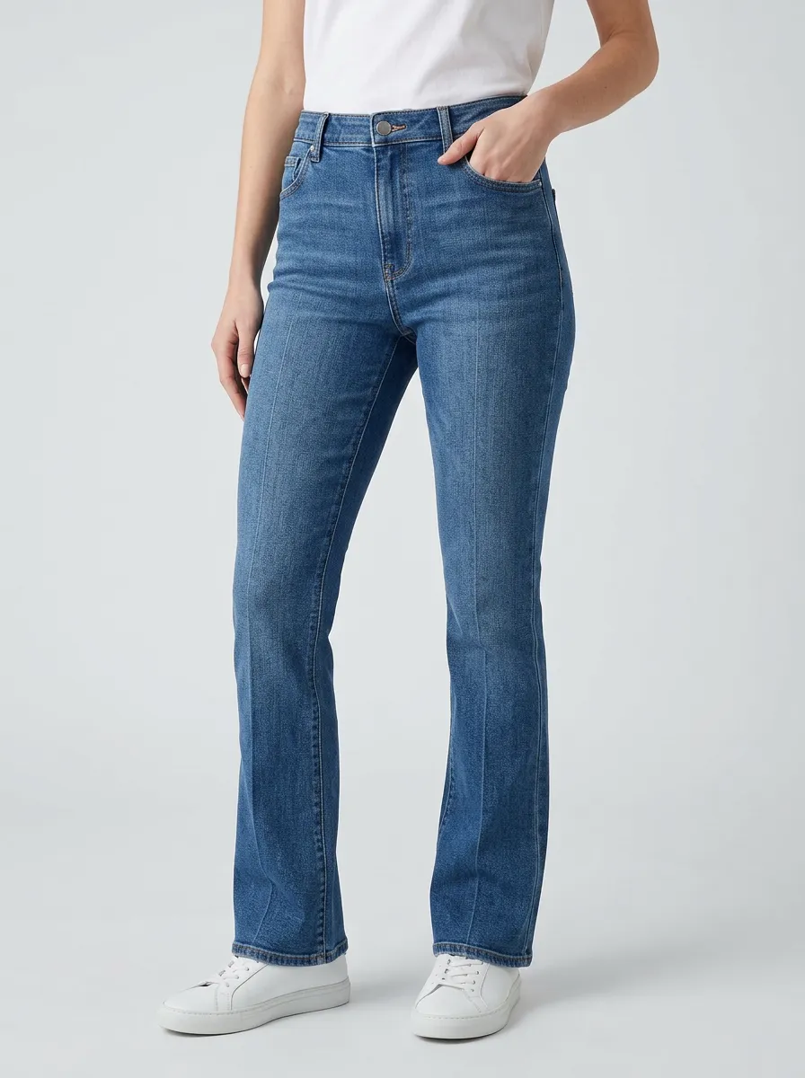 Straight Leg Relaxed Everyday Straight Jeans