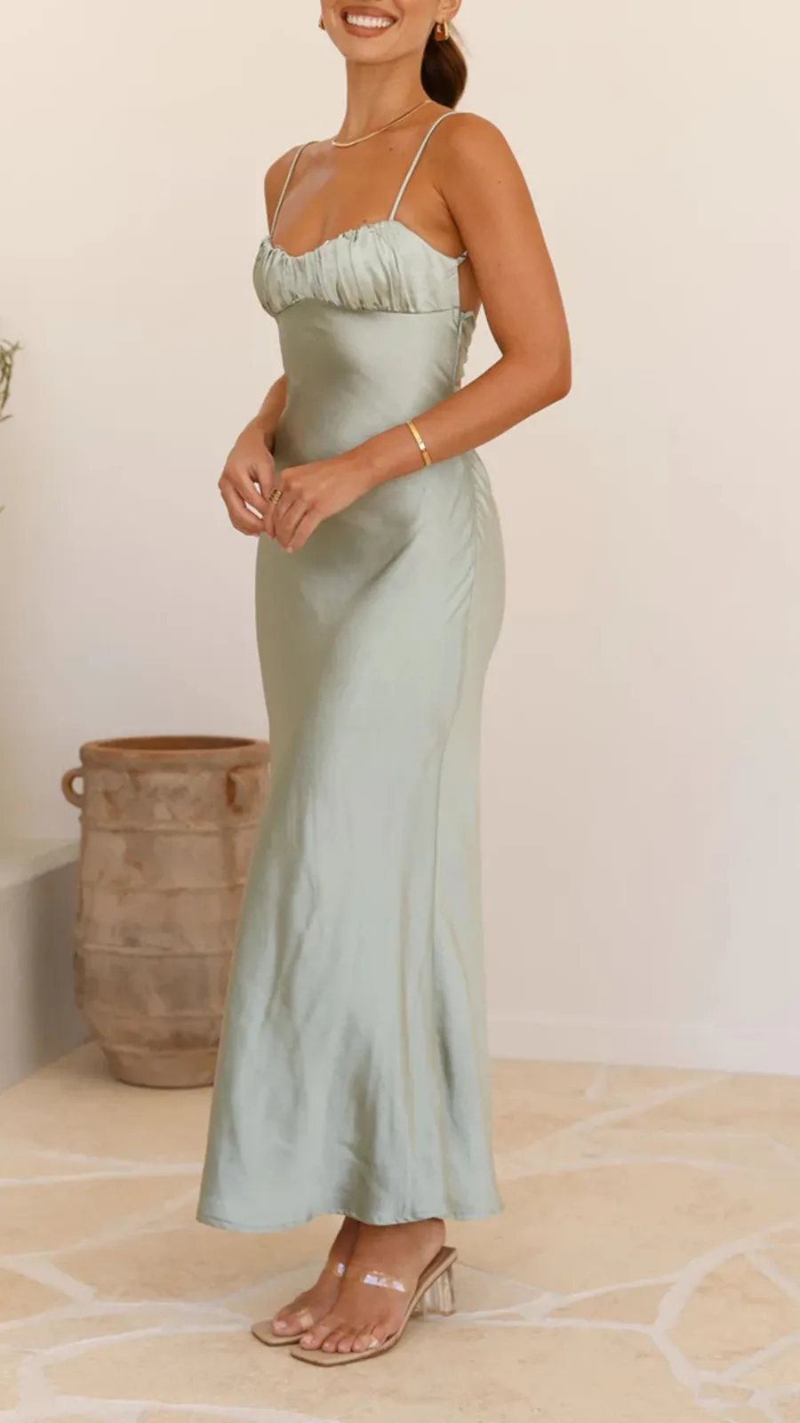 Open Back Sexy Dress