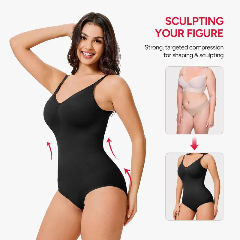 Women's Seamless Vneck Shapewear